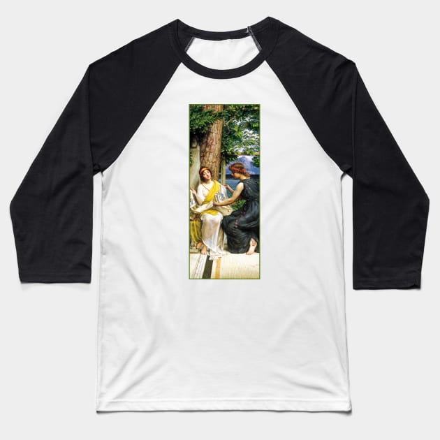 Helena and Hermia by Edward Poynter Baseball T-Shirt by academic-art